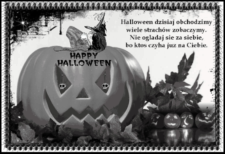 Halloween dzisiaj obchodzimy wiele strachów zobaczymy